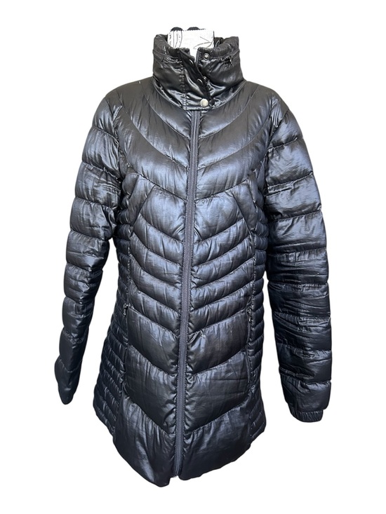 A.N.A. A New Approach Jackets & Blazers - a.n.a Packable Premium Down Black Long Jacket size Large